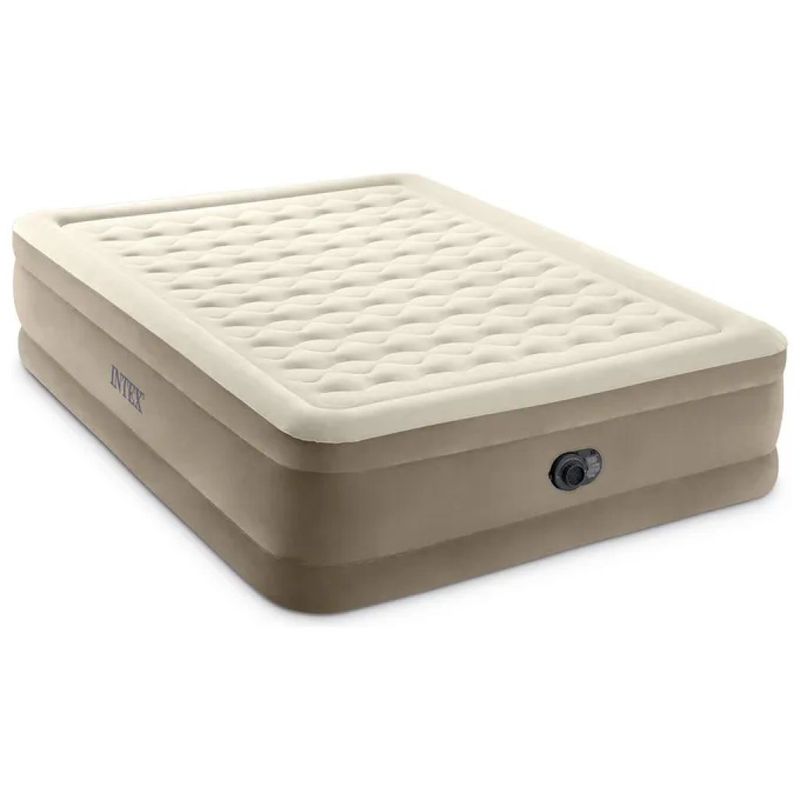Intex Dura-Beam Ultra Plush Materasso Gonfiabile Matrimoniale 152 x 203 x 46 cm