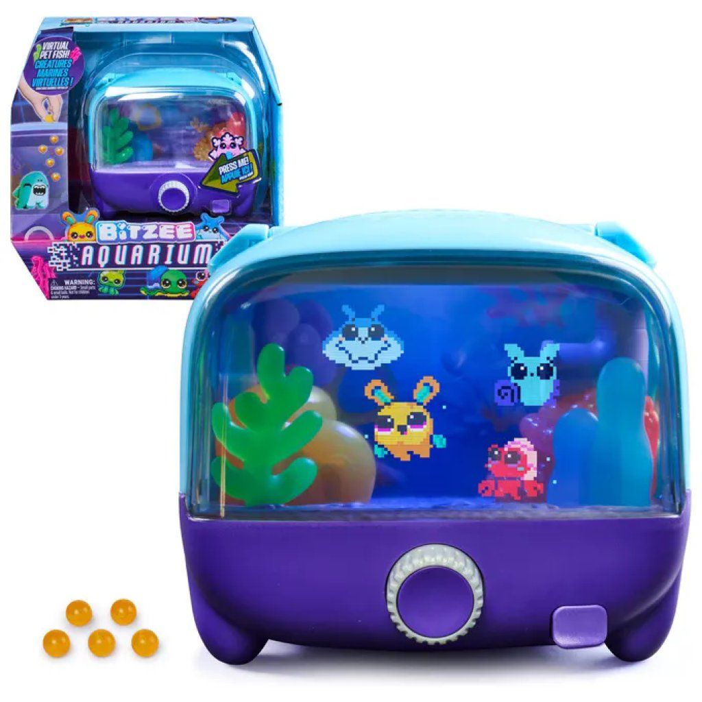 Spin Master Bitzee Aquarium – Cucciolo Digitale Interattivo Blu Spin Master Bitzee Aquarium – Cucciolo Digitale Interattivo Blu