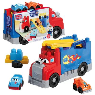 MEGA BLOKS JFR29 Autotreno Monta e Sfreccia, 19 pezzi MEGA BLOKS JFR29 Autotreno Monta e Sfreccia, 19 pezzi