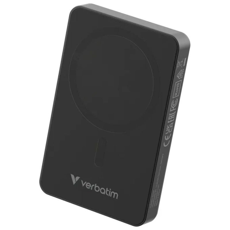 Verbatim Charge 'n' Go Power Bank Wireless 10.000 mAh Nero