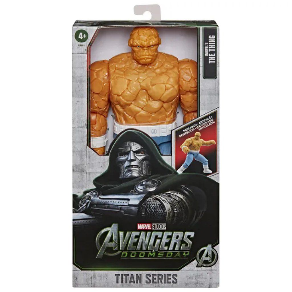 Hasbro Marvel Titan Series Action Figure La Cosa, 29,2 cm Hasbro Marvel Titan Series Action Figure La Cosa, 29,2 cm