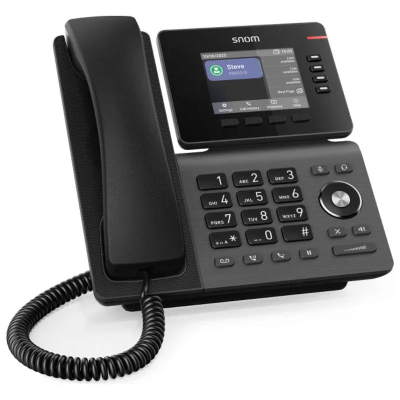SNOM Telefono IP SNOM D810W con Wi-Fi e display IPS da 8,53 cm