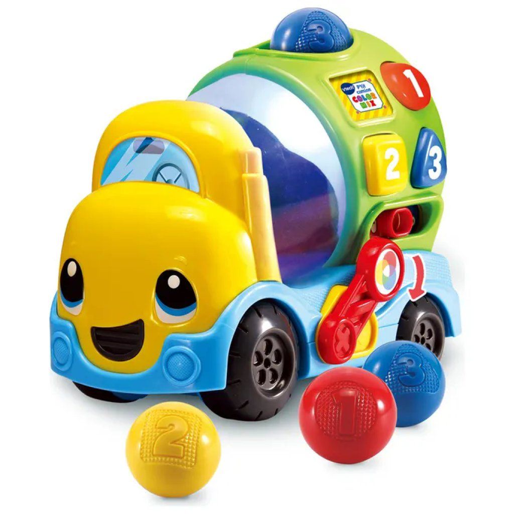 VTech Max Mixa Colori – Camioncino Parlante Interattivo per Bambini VTech Max Mixa Colori – Camioncino Parlante Interattivo per Bambini