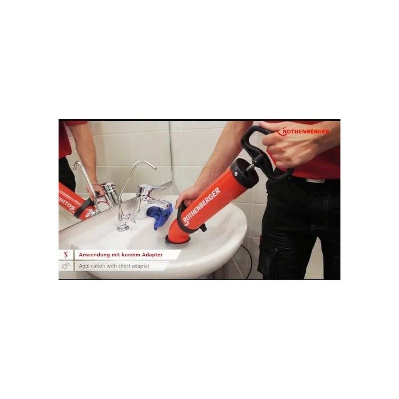 Rothenberger ROPUMP Super Plus Pompa Manuale Stura Scarichi