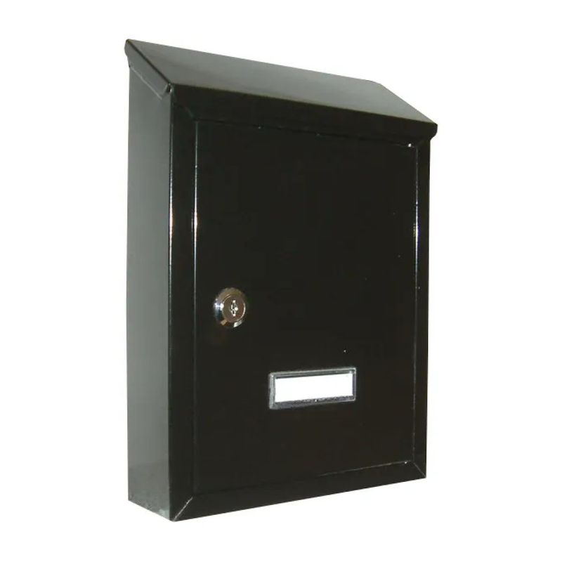 Alubox Prima – Cassetta Postale Nera con Serratura