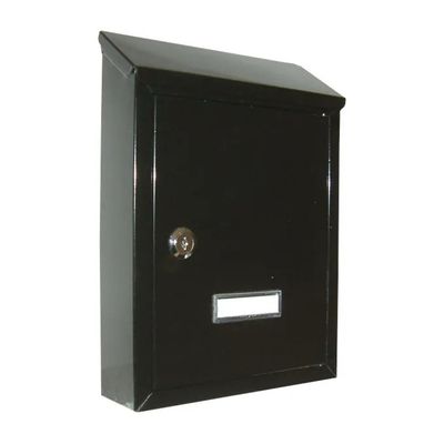 Alubox Prima cassetta postale nera con serratura Alubox Prima cassetta postale nera con serratura
