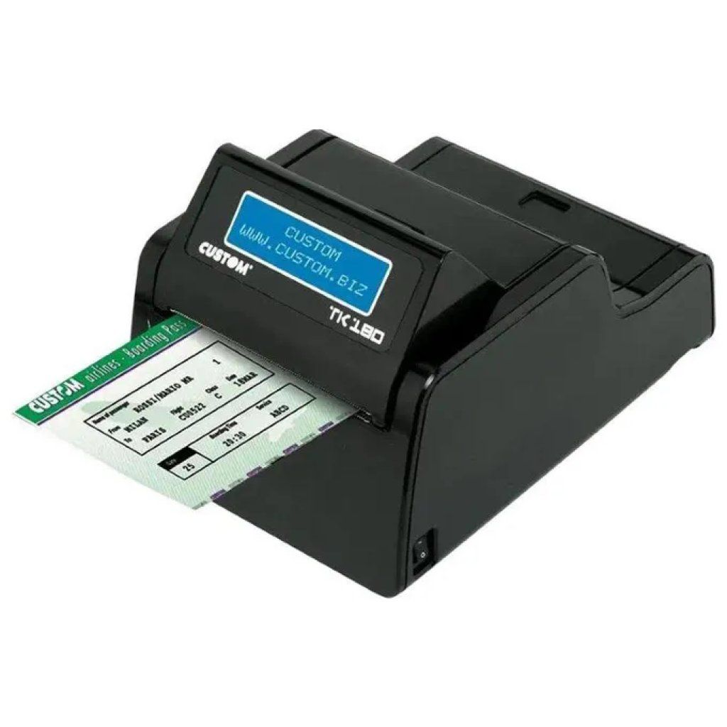 Custom 911HL020900733 Stampante Etichette Termica Tk180 Ethernet Rs232 Nera Custom 911HL020900733 Stampante Etichette Termica Tk180 Ethernet Rs232 Nera