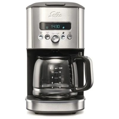 Solis Aroma Brewer – Macchina da caffè a filtro, 1035 W, nera e acciaio