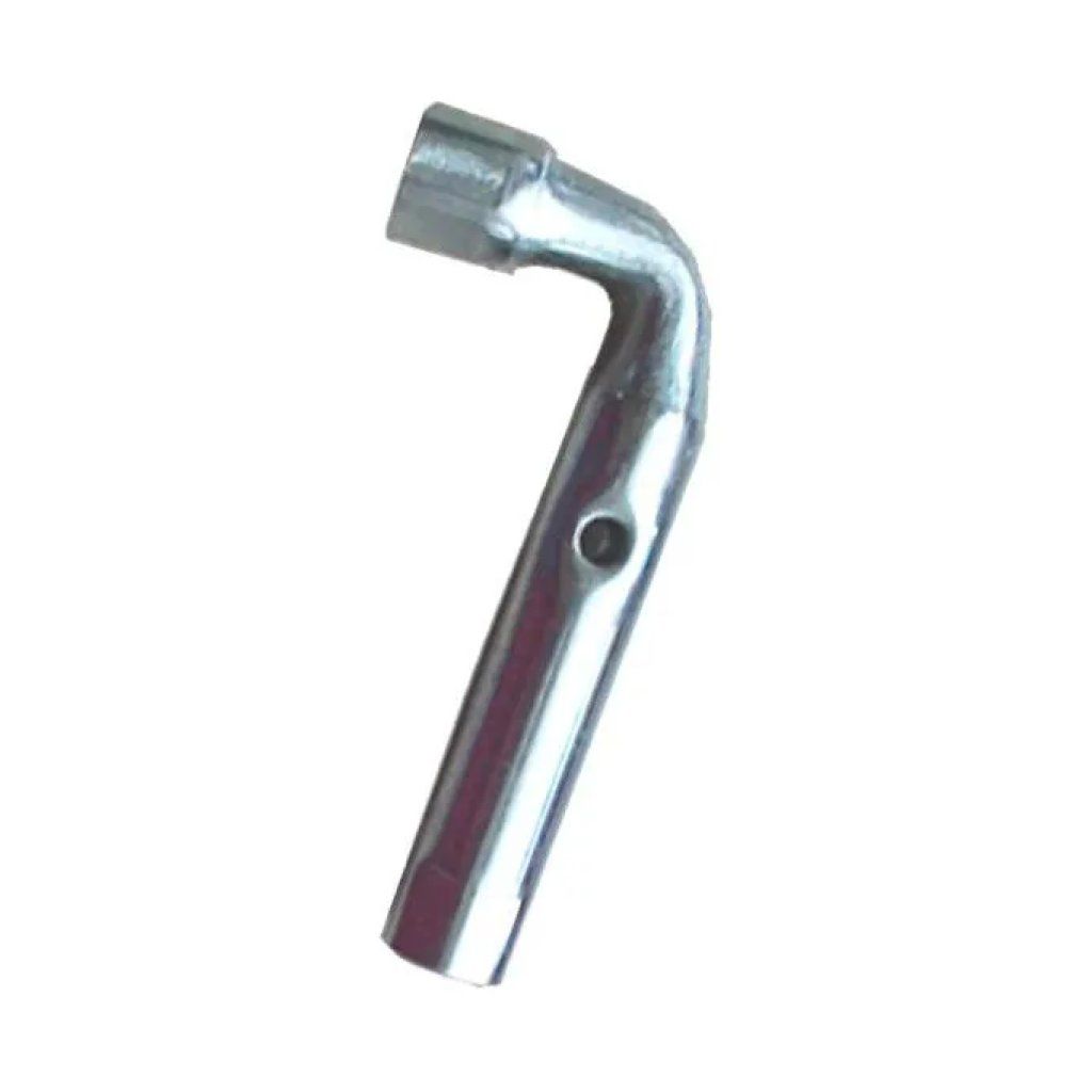 YEPPON Chiave a Pipa Doppia Esagonale 10 mm in Acciaio Cromato