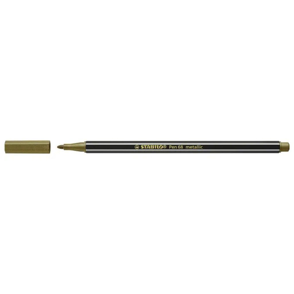 STABILO Pen 68 Metallic Oro – Pennarello STABILO Pen 68 Metallic Oro – Pennarello