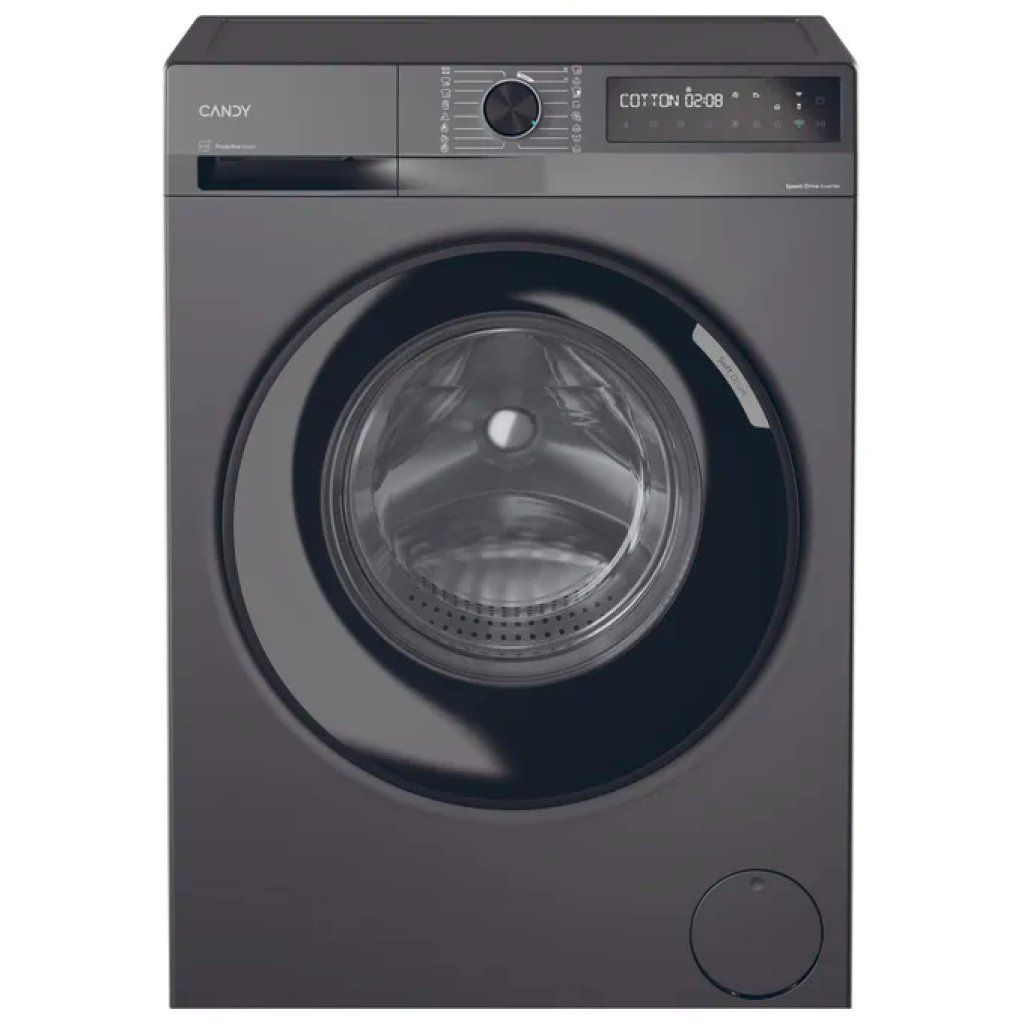 CANDY Lavatrice Candy ProWash 500 BR 48B6G-S 8 kg, 1400 giri/min, classe A, Wi-Fi e vapore – Antracite