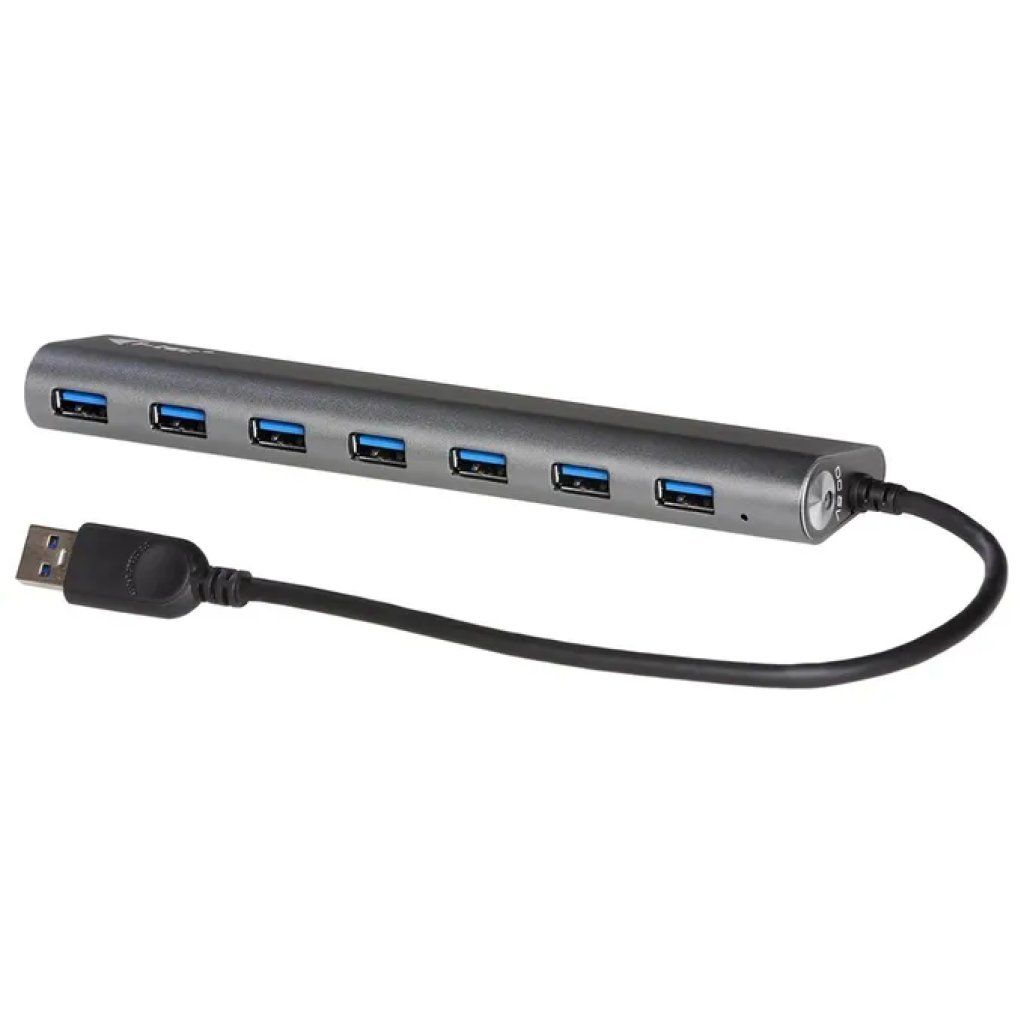 I-TEC Metal U3HUB778 Hub USB 3.0 a 7 porte, Argento I-TEC Metal U3HUB778 Hub USB 3.0 a 7 porte, Argento