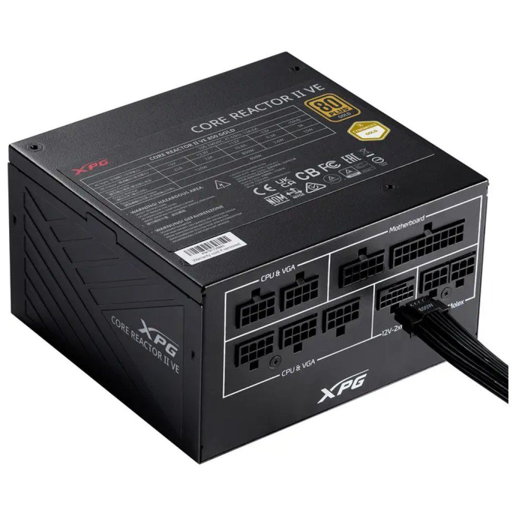 ADATA XPG CORE REACTOR II VE Alimentatore ATX 850 W 80 PLUS Gold