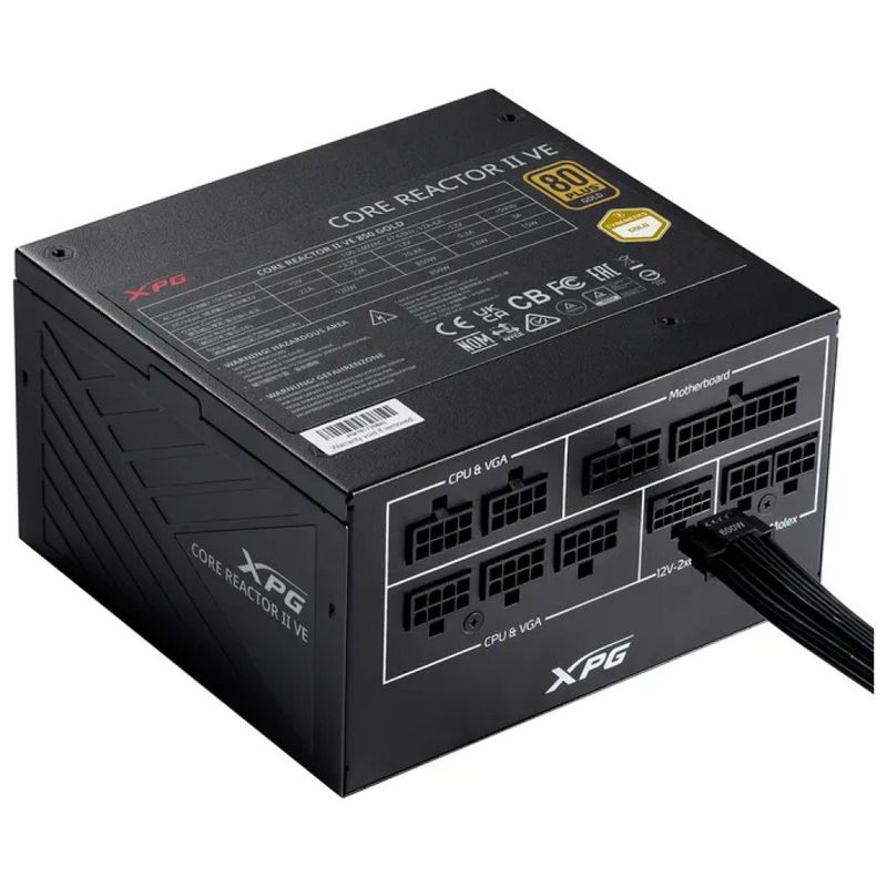 ADATA XPG CORE REACTOR II VE Alimentatore ATX 850 W 80 PLUS Gold