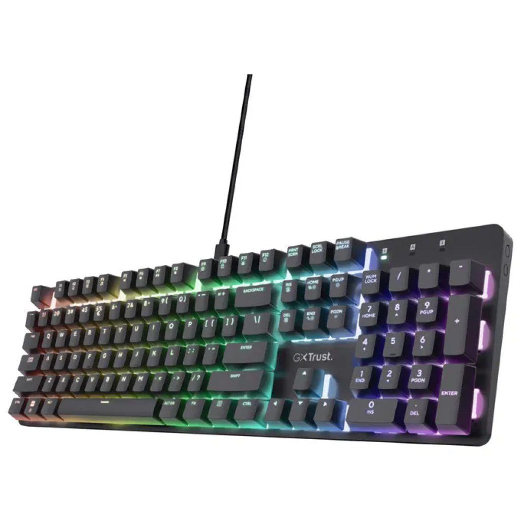 Trust GXT 871 Zora Tastiera Gaming Meccanica Italiana Trust GXT 871 Zora Tastiera Gaming Meccanica Italiana