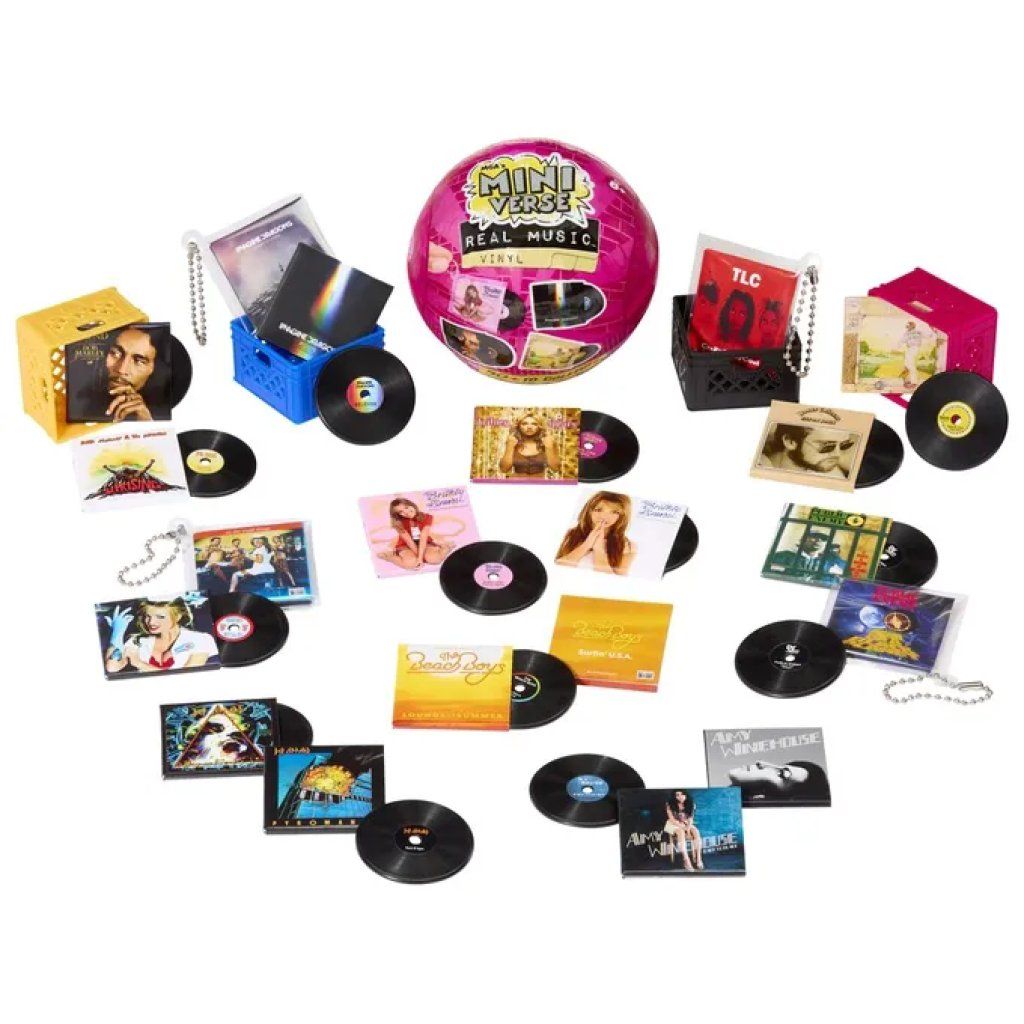 MGA Miniverse Real Music – Set da 4 Mini Vinili