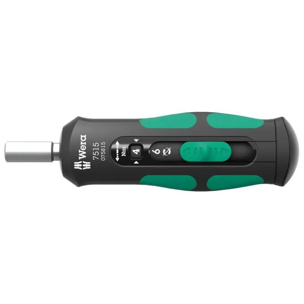 Wera 7515 Kraftform Safe-Torque Speed – Cacciavite dinamometrico 2–6 Nm, attacco 1/4”