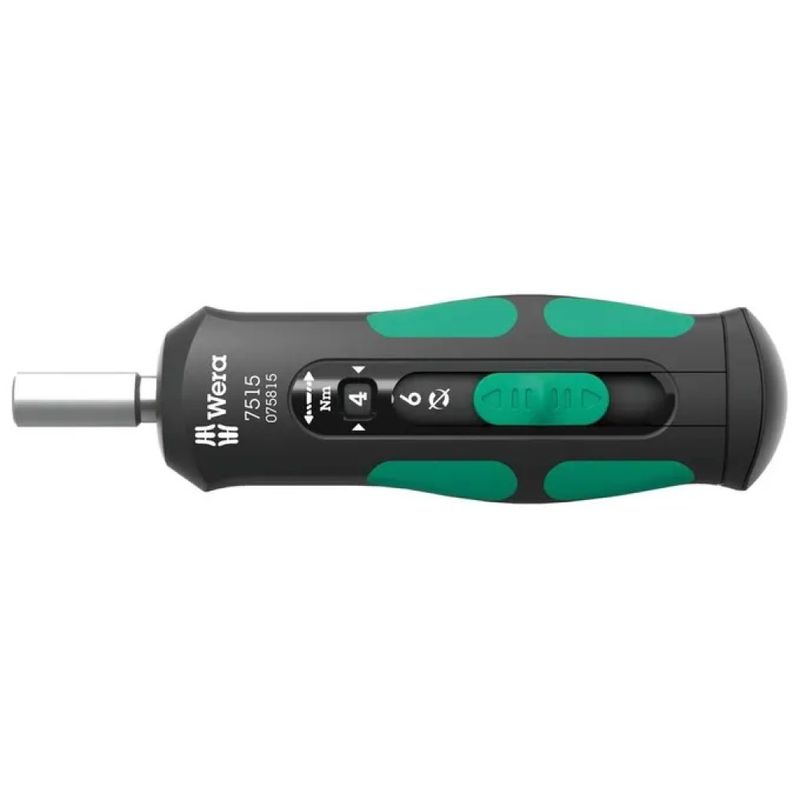 Wera 7515 Kraftform Safe-Torque Speed – Cacciavite dinamometrico 2–6 Nm, attacco 1/4”