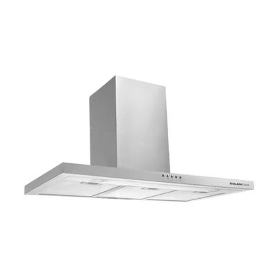 Glem Gas GHB984IX Cappa aspirante a parete 90 cm, 650 m³/h, classe A, acciaio inox