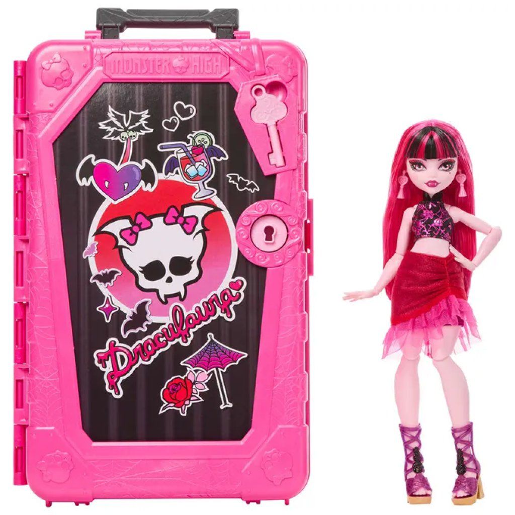 MATTEL Monster High JDR50 – Bambola fashion con abito rimovibile, 32 cm