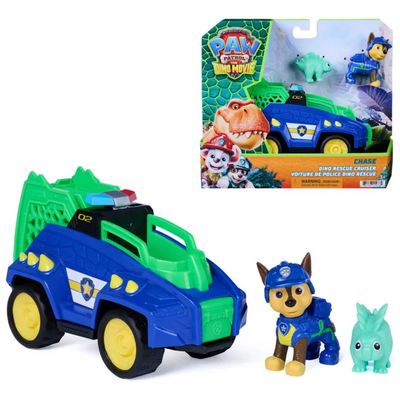 SPIN MASTER PAW Patrol Dino Rescue – Veicolo di Chase con 2 personaggi