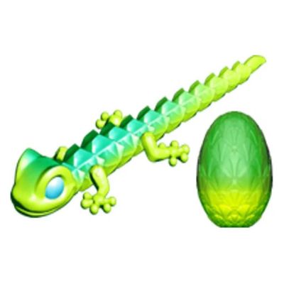Spin Master Crystalynx Dragons – Geco snodabile multicolore