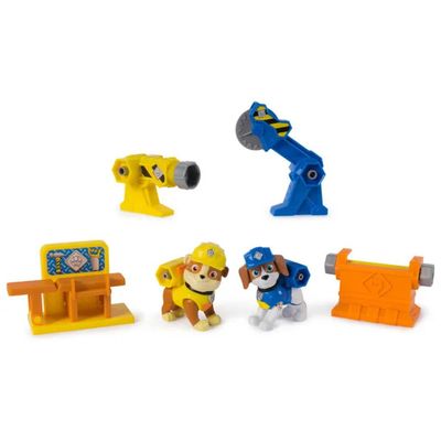 Spin Master Rubble & Crew – Set Power Tool Pups con 2 personaggi e accessori Spin Master Rubble & Crew – Set Power Tool Pups con 2 personaggi e accessori