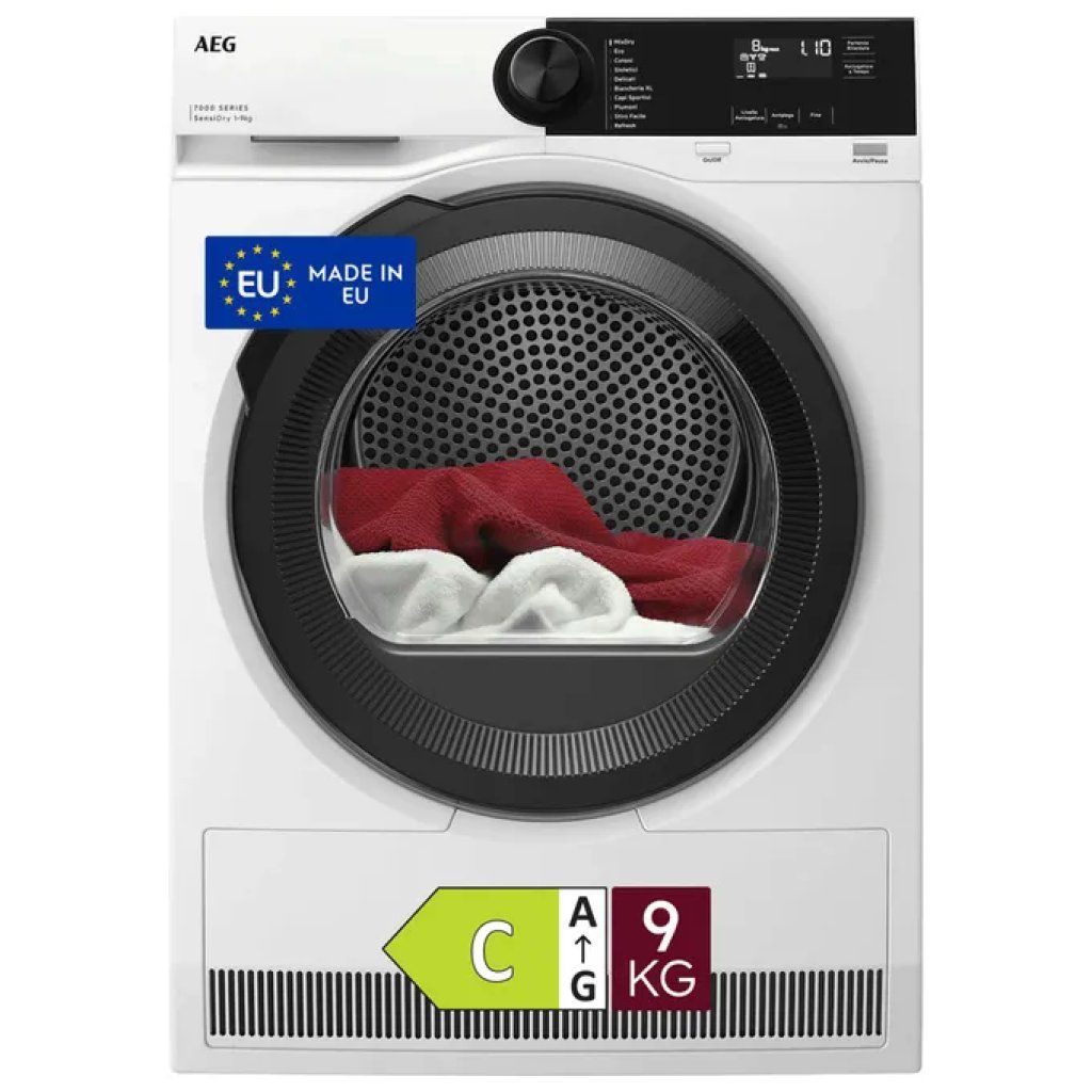 AEG Serie 7000 TR7HE1C9 Asciugatrice 9 kg a pompa di calore