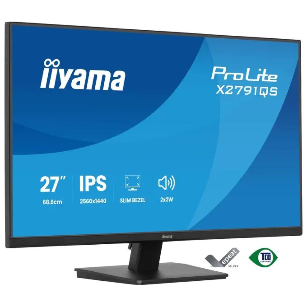 IIYAMA ProLite X2791QS-B1 Monitor 27 IIYAMA ProLite X2791QS-B1 Monitor 27" QHD IPS 75Hz