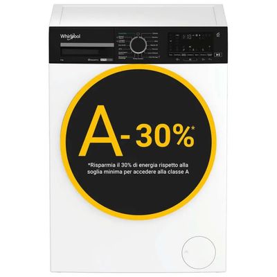 WHIRLPOOL Lavatrice Whirlpool WPM 99W ADS IT 9 kg, 1400 giri, Classe A, Wi-Fi