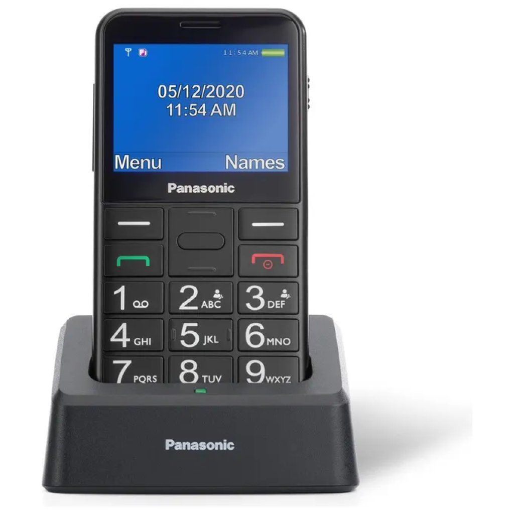 Panasonic KX-TU155EXBN Cellulare per Anziani Nero