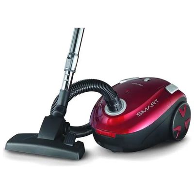 Ariete Smart Aspirapolvere con Sacco 700 W, 2,5 L, Rosso