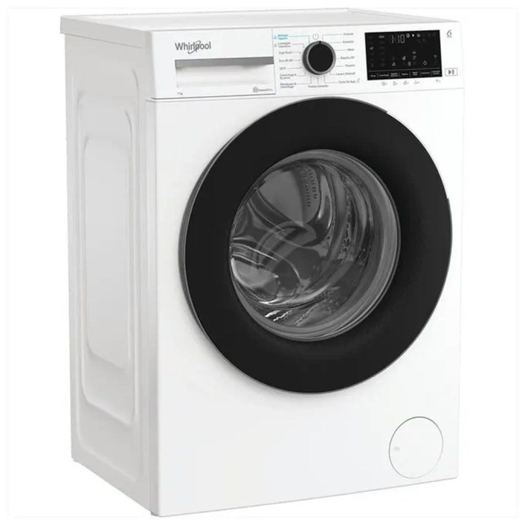 Whirlpool WAM762WBIT Lavatrice 7 kg 1200 giri/min Classe A Wi-Fi e Vapore