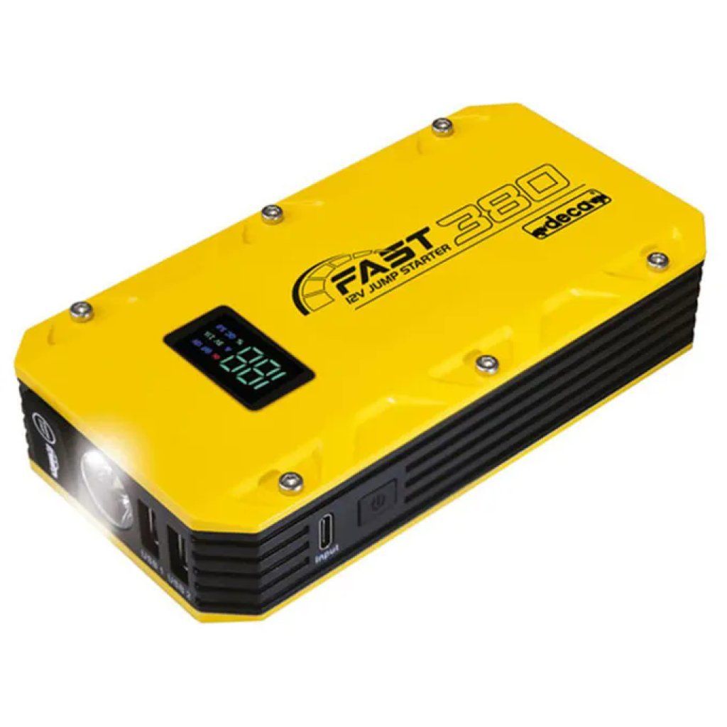 DECA Fast 380 Avviatore d’emergenza 12V con Power Bank DECA Fast 380 Avviatore d’emergenza 12V con Power Bank