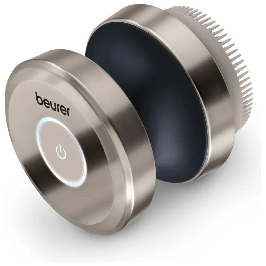 Beurer FC 59 Spazzola Rotante per la Pulizia del Viso, IPX7, 3 Testine, USB-C, Rame