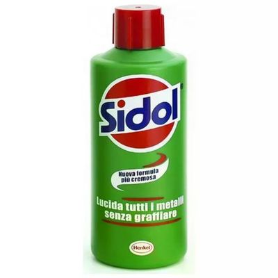 Sidol Lucidante Cremoso per Metalli, 75 ml