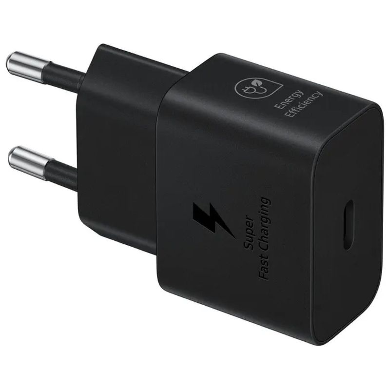 Samsung EP-T2510N Caricabatterie USB-C GaN 25W Nero Samsung EP-T2510N Caricabatterie USB-C GaN 25W Nero