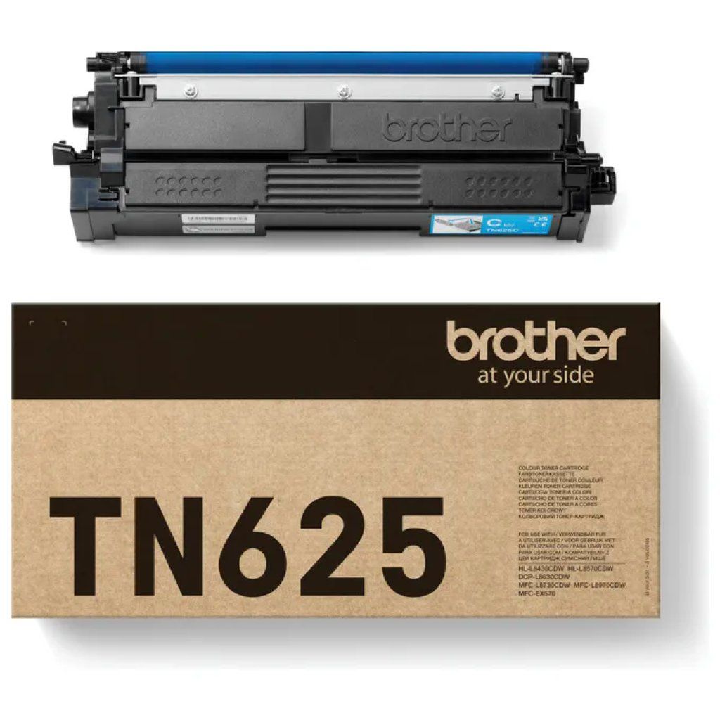 BROTHER Toner Originale Brother TN-625C Ciano – 1.800 Pagine BROTHER Toner Originale Brother TN-625C Ciano – 1.800 Pagine