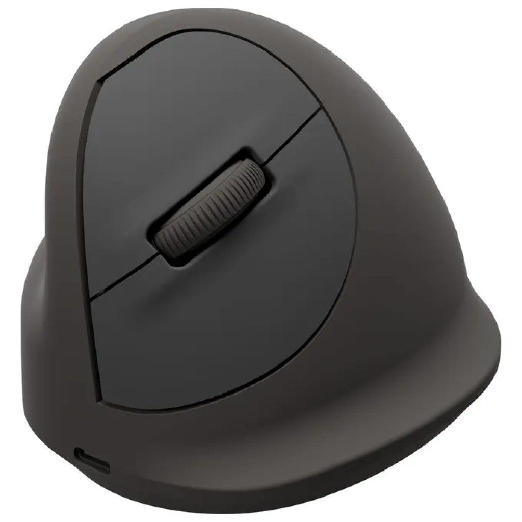Fellowes 100143583 Mouse Ergonomico Verticale per Mancini, 2400 DPI, Bluetooth e USB-C, Nero Fellowes 100143583 Mouse Ergonomico Verticale per Mancini, 2400 DPI, Bluetooth e USB-C, Nero