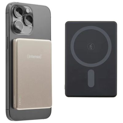 Intenso MW5000 Power Bank Magnetica Wireless 5000 mAh Champagne Intenso MW5000 Power Bank Magnetica Wireless 5000 mAh Champagne