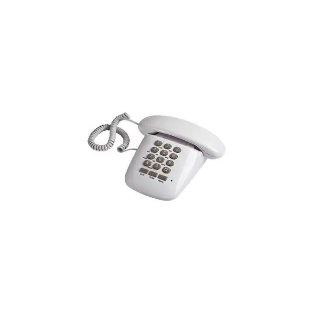 Brondi Sirio Telefono Analogico da Scrivania Bianco