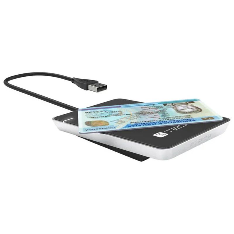 Techly I-CARD CAM-CIE Lettore Smart Card RFID/NFC USB