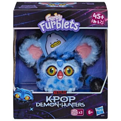 Hasbro Furblets Derpy la Tigre – Peluche interattivo KPop Demon Hunters