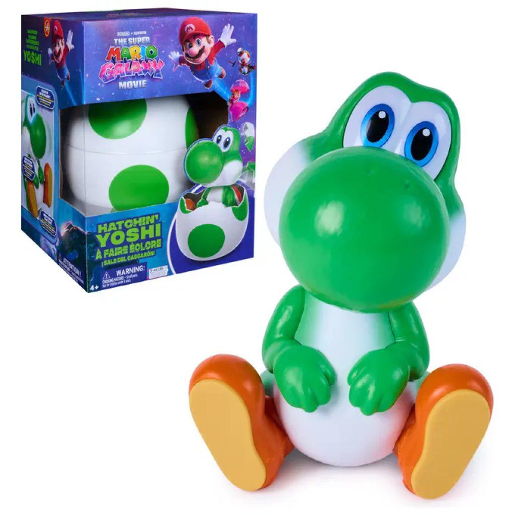 Spin Master Hatchin’ Yoshi Interattivo – Super Mario Galaxy Il Film Spin Master Hatchin’ Yoshi Interattivo – Super Mario Galaxy Il Film