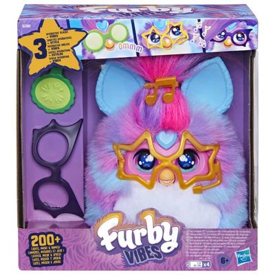 Hasbro Furby Vibes Blue Razz – Peluche interattivo Hasbro Furby Vibes Blue Razz – Peluche interattivo