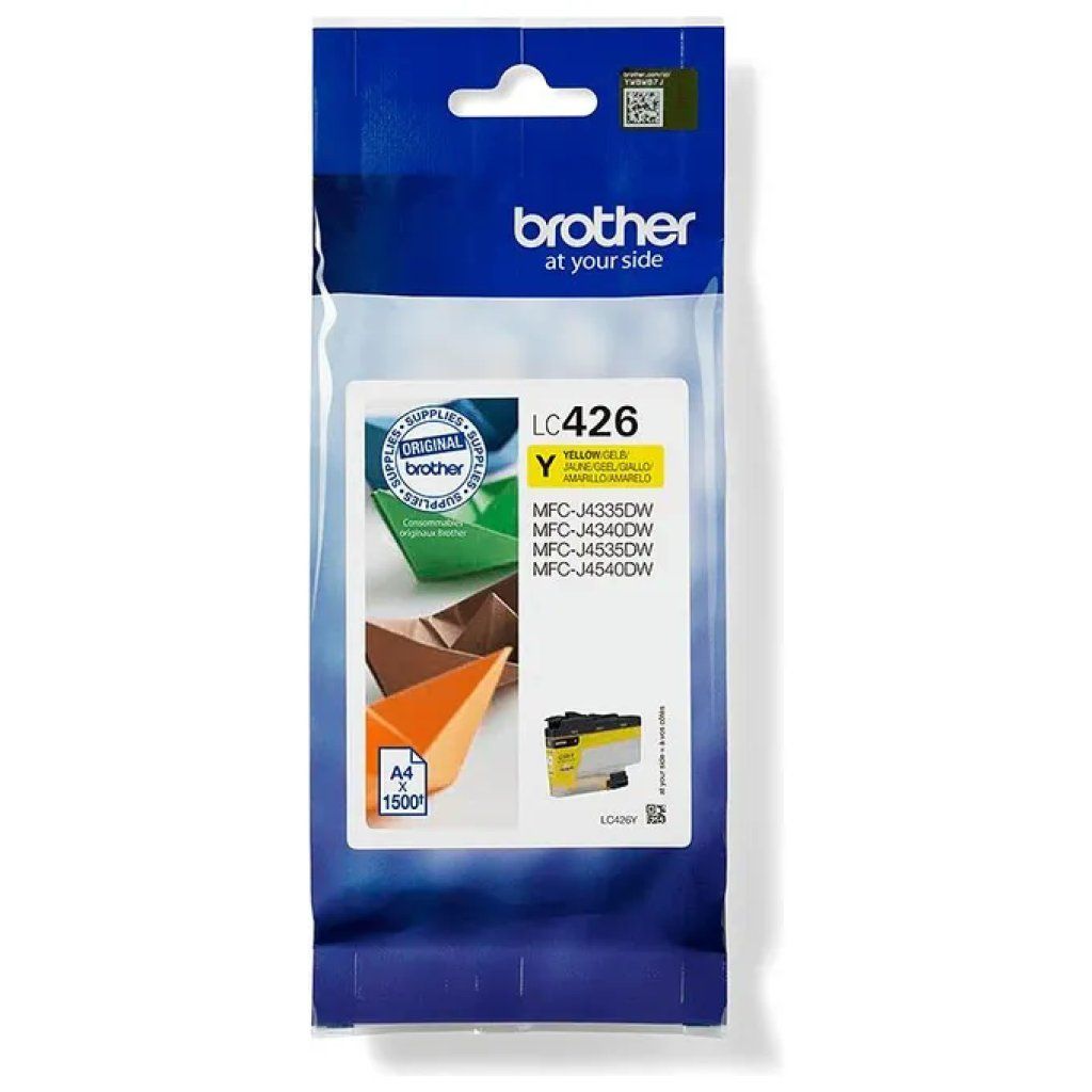 Brother LC426Y Cartuccia d'Inchiostro Originale Gialla Brother LC426Y Cartuccia d'Inchiostro Originale Gialla