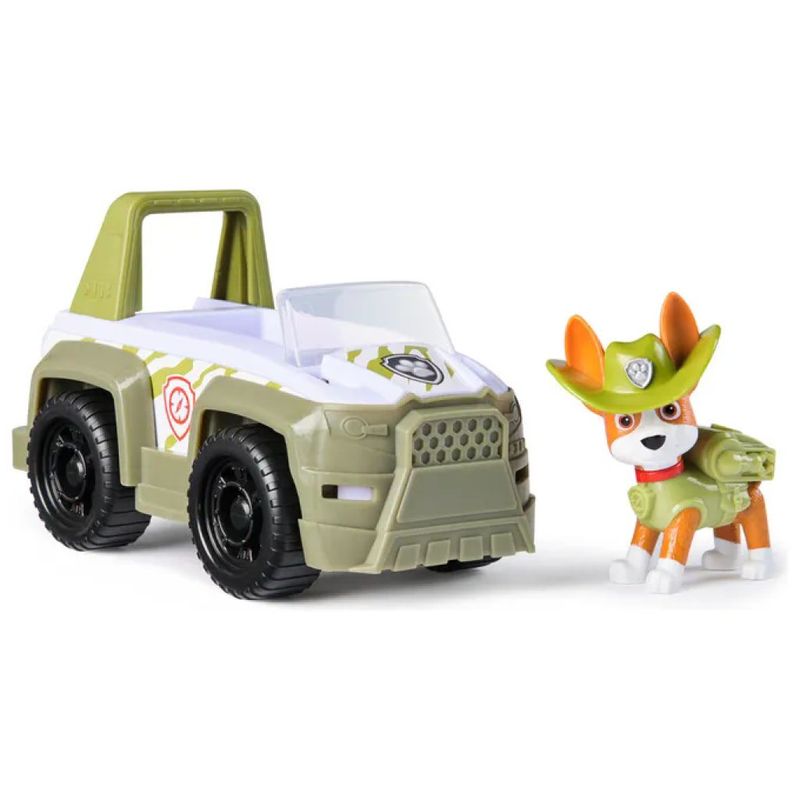 SPIN MASTER Paw Patrol Jungle Cruiser di Tracker con personaggio – Spin Master