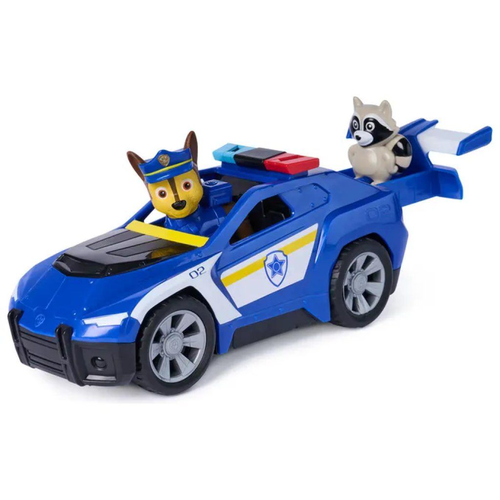 SPIN MASTER Paw Patrol Auto della Polizia di Chase con Retromarcia e Personaggi SPIN MASTER Paw Patrol Auto della Polizia di Chase con Retromarcia e Personaggi