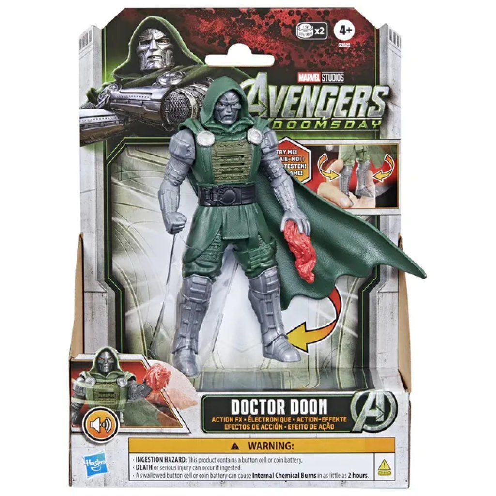 Hasbro Marvel Avengers: Doomsday – Action figure Dottor Destino 15,2 cm