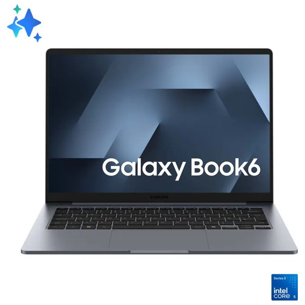 Samsung Galaxy Book6 14” WUXGA, Core 5, 8 GB RAM, 256 GB SSD, Grigio